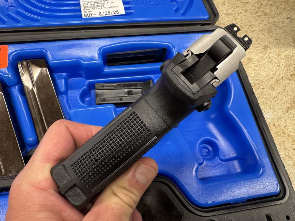 FNH FNX 9MM AMBI SEMI AUTO PISTOL W/ 3-17RD MAGAZINES IN CASE A+ EXCELLENT -img-5