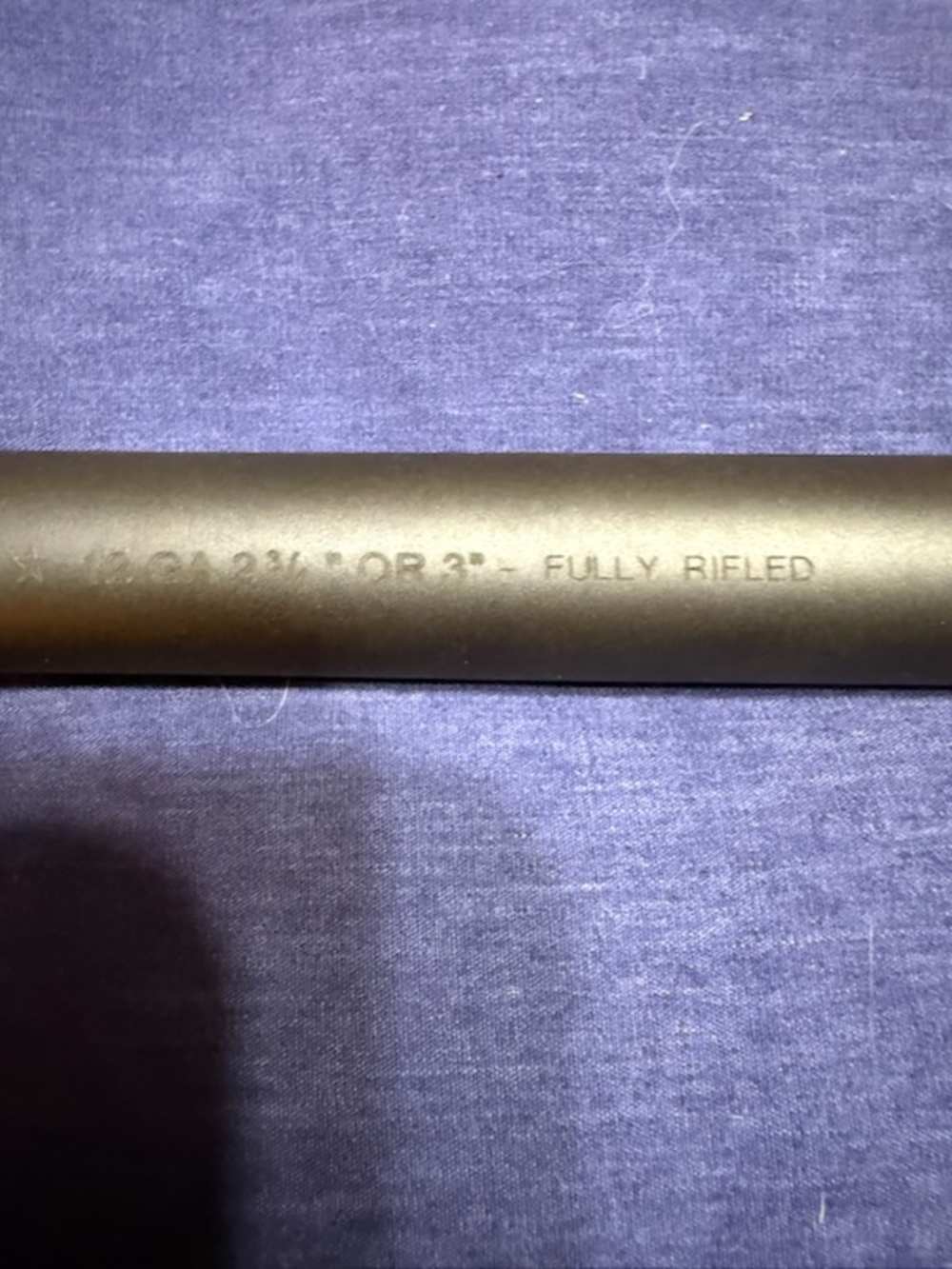 REMINGTON 870 SHOTGUN 20" RIFLED SIGHT BARREL/23" CANTILEVER BARREL -img-1