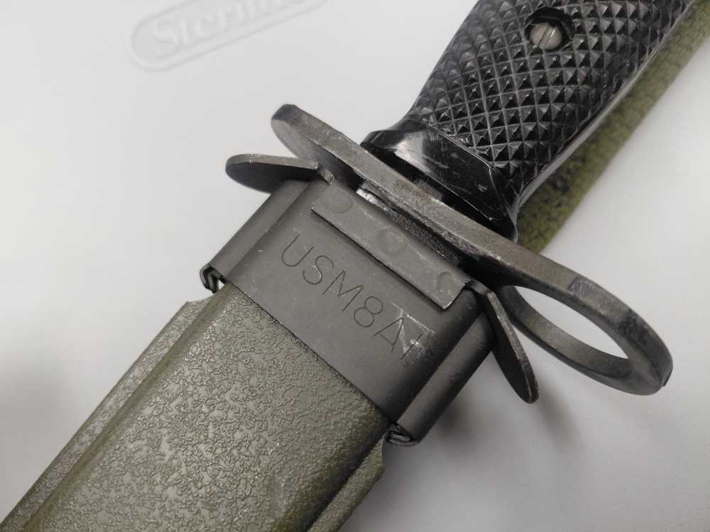 M7 Colt Bayonet with USM8A1 Scabbard-img-1