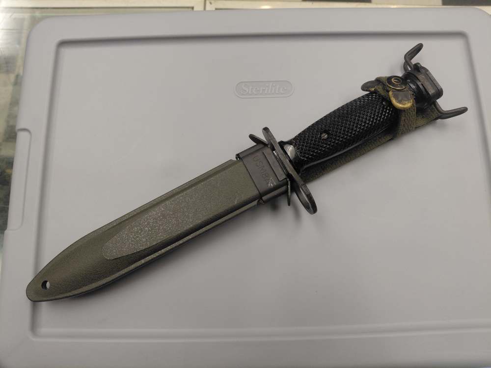 M7 Colt Bayonet with USM8A1 Scabbard-img-0