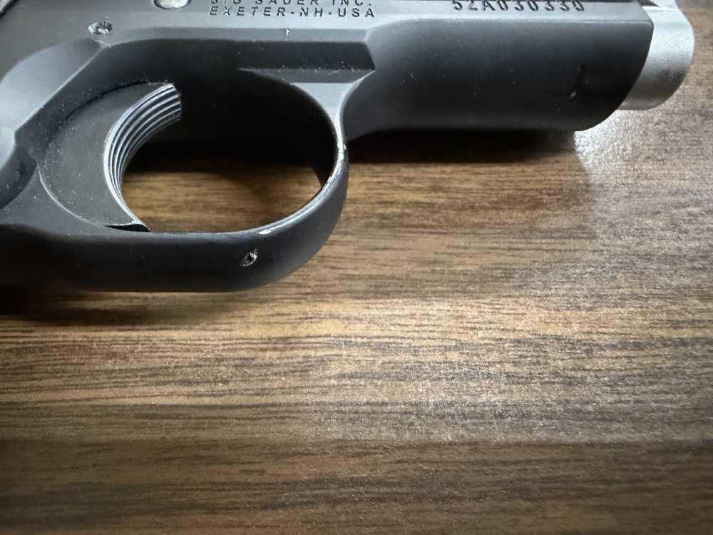 Sig Sauer P938 Blackwood 9mm 3" Stainless Slide 6+1 w/Box-img-13