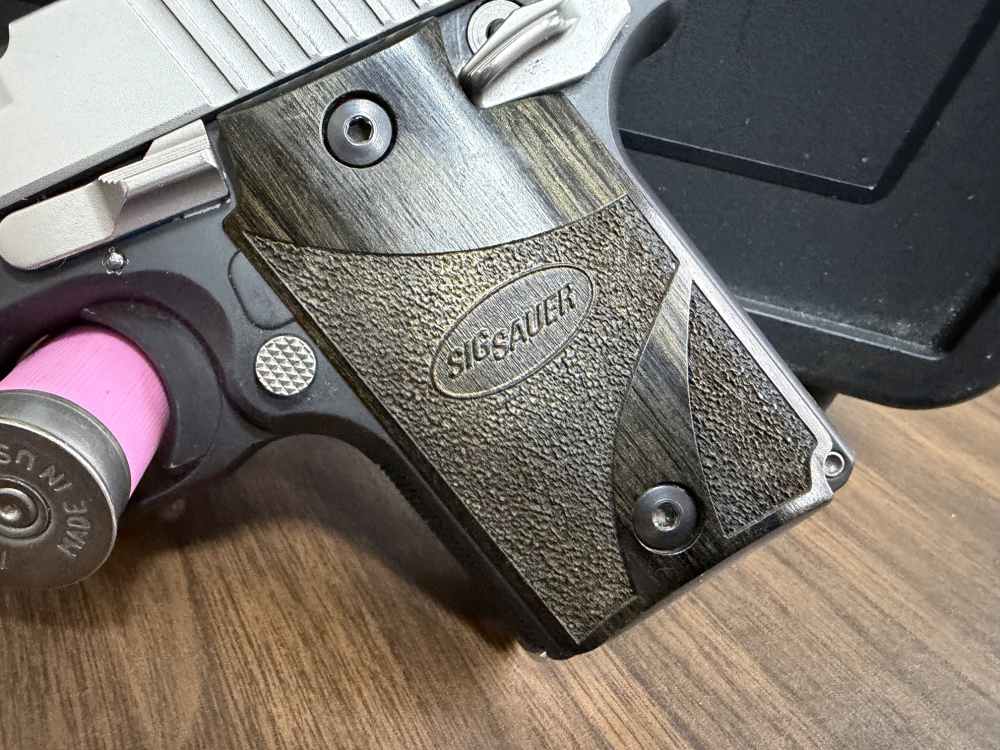 Sig Sauer P938 Blackwood 9mm 3" Stainless Slide 6+1 w/Box-img-5
