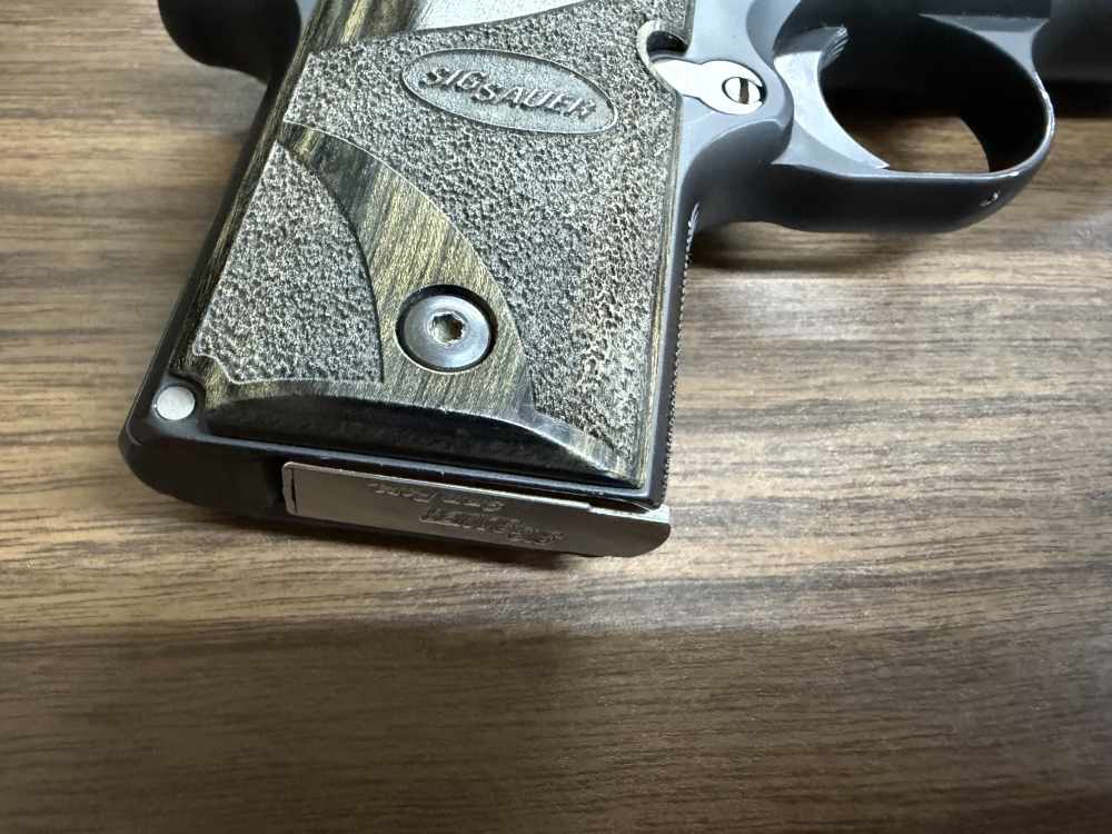 Sig Sauer P938 Blackwood 9mm 3" Stainless Slide 6+1 w/Box-img-8