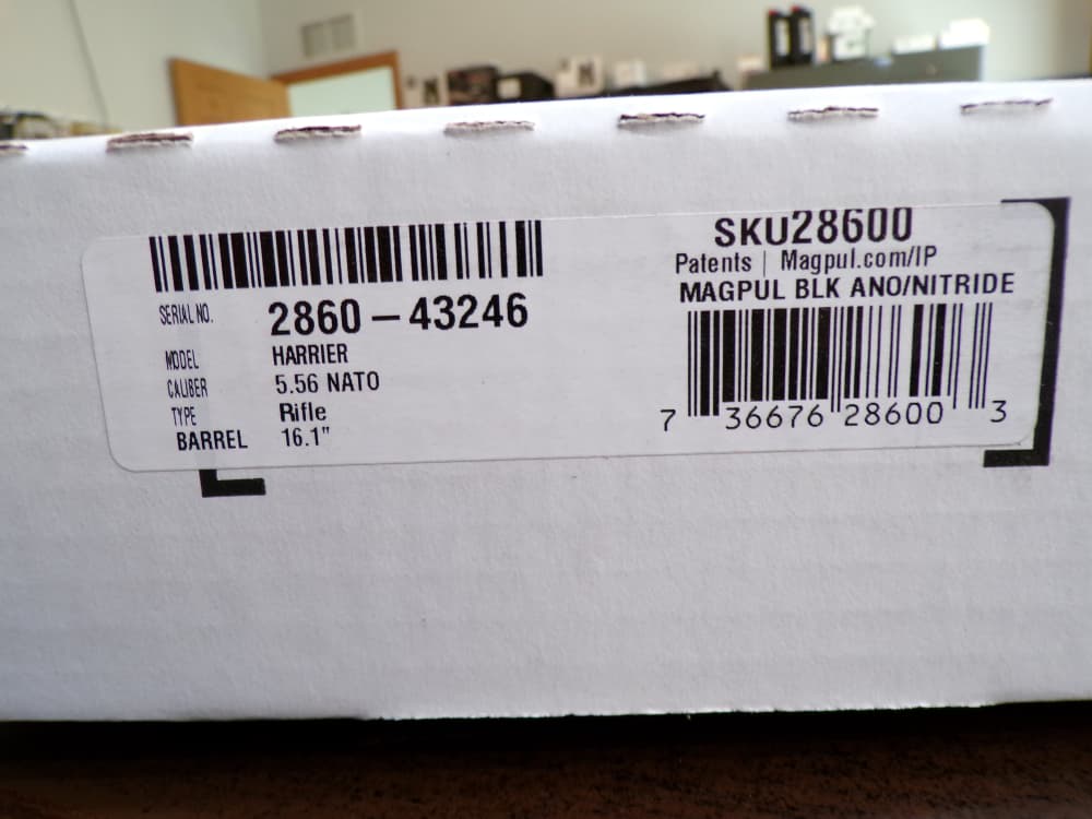 Ruger Harrier 5.56 NATO 16.10" Black Nitride Threaded Barrel 28600-img-15