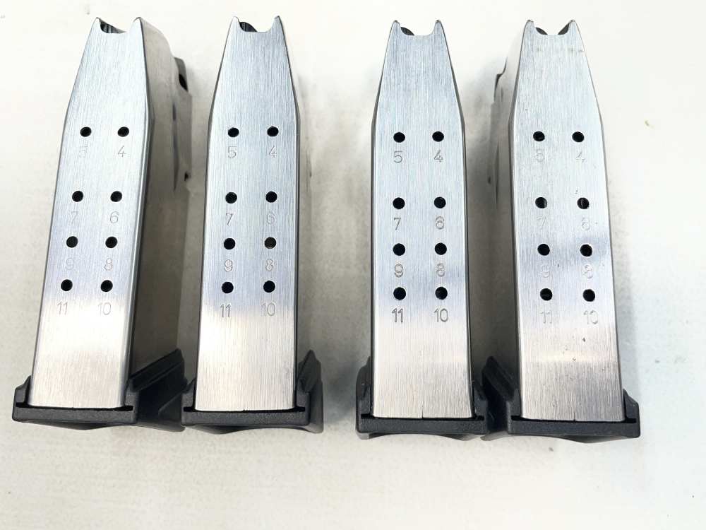 4 x Factory Springfield Armory Hellcat 11 round 9mm magazines w finger rest-img-3