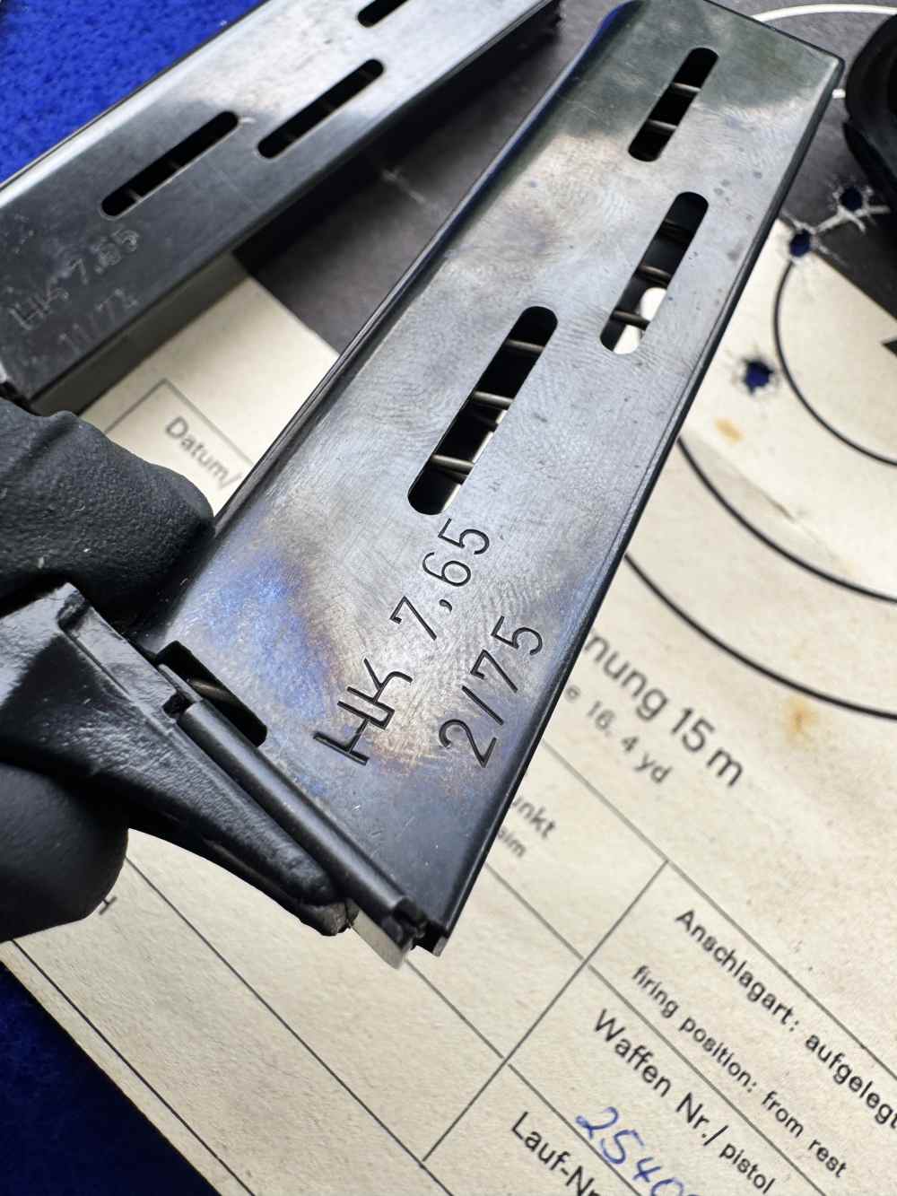 In Box HK-4 Germany 7.65 Blowback .22LR Matched Conversion Kit Heckler Koch-img-44