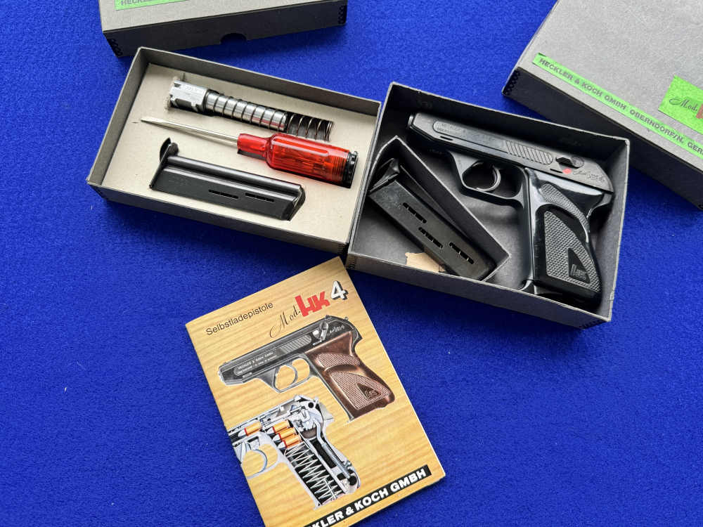 In Box HK-4 Germany 7.65 Blowback .22LR Matched Conversion Kit Heckler Koch-img-3