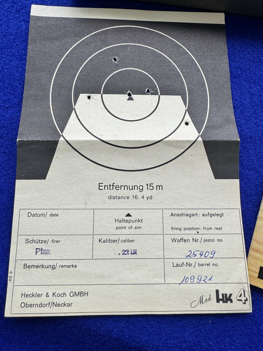 In Box HK-4 Germany 7.65 Blowback .22LR Matched Conversion Kit Heckler Koch-img-17