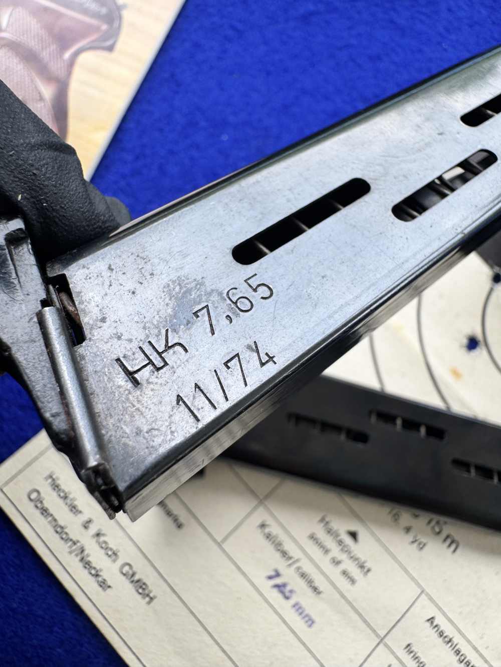 In Box HK-4 Germany 7.65 Blowback .22LR Matched Conversion Kit Heckler Koch-img-47