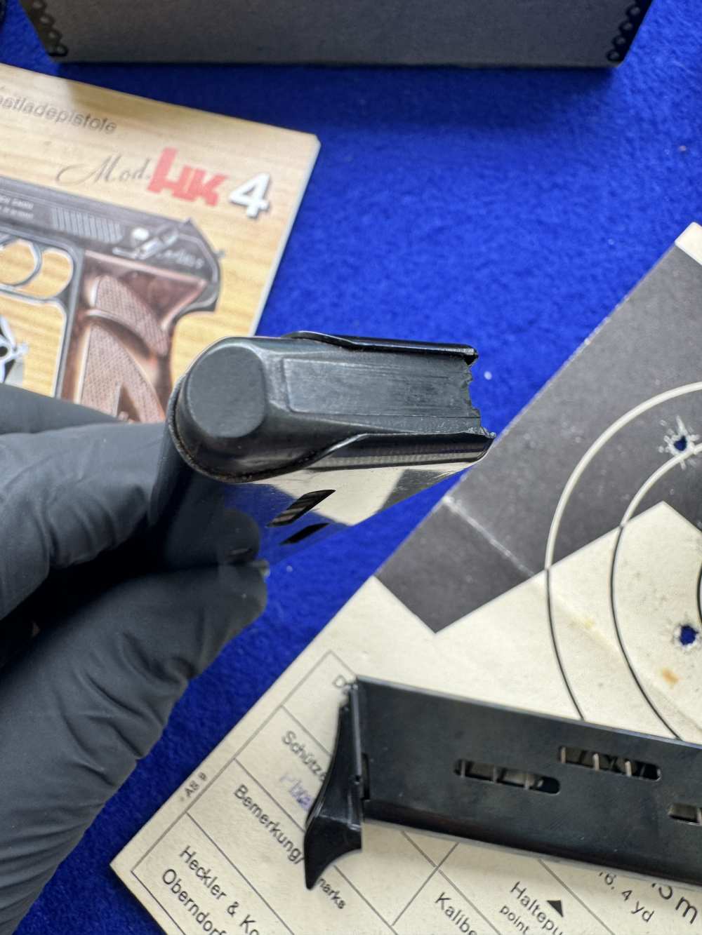 In Box HK-4 Germany 7.65 Blowback .22LR Matched Conversion Kit Heckler Koch-img-50
