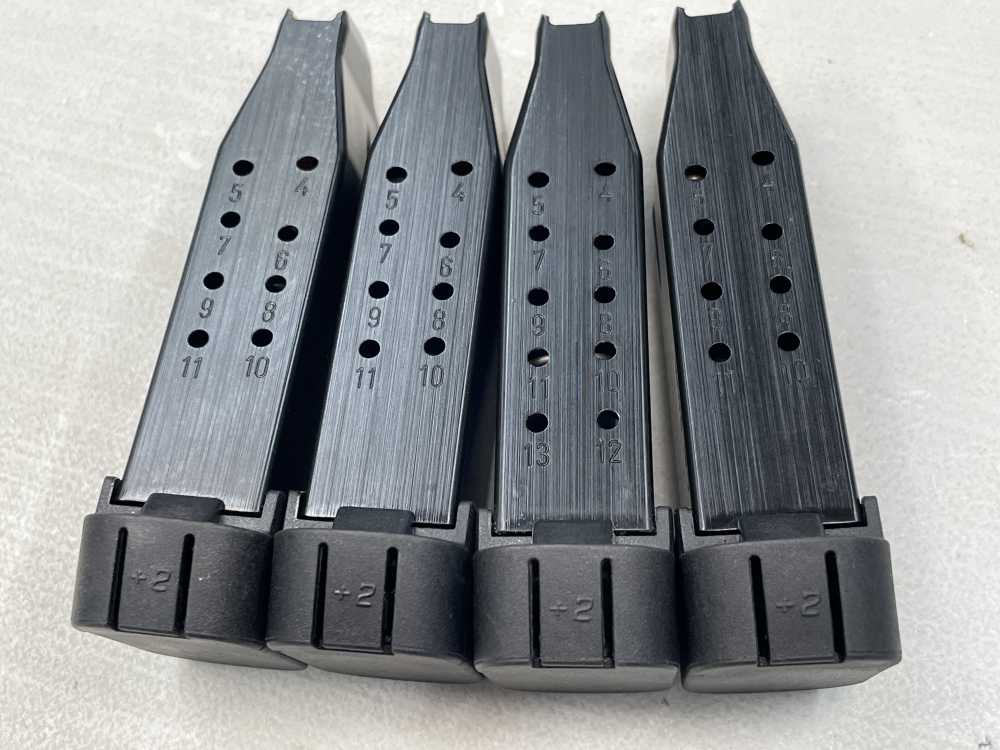 4 x Factory Taurus GX4 13 round 9mm magazines OEM micro compact extension-img-3
