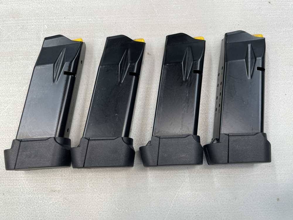 4 x Factory Taurus GX4 13 round 9mm magazines OEM micro compact extension-img-0
