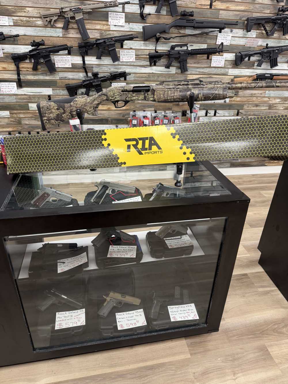 Rock Island SA12 Carina Semi Auto REAL TREE TIMBER 12 GA NEW in the Box !-img-11