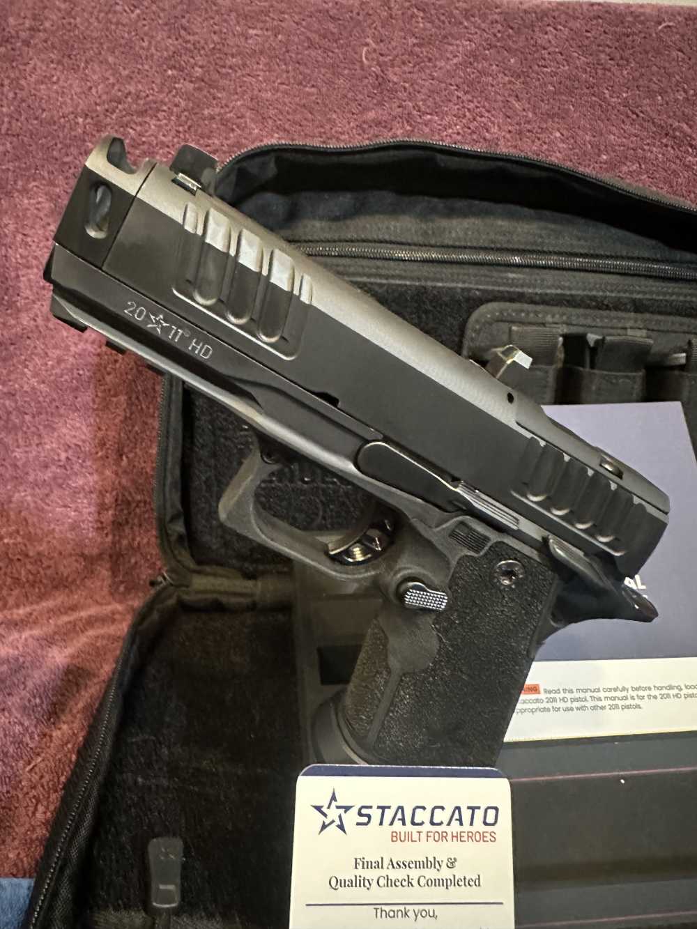 Staccato CX4 (preferred Package)  RMR optic plate included-img-1