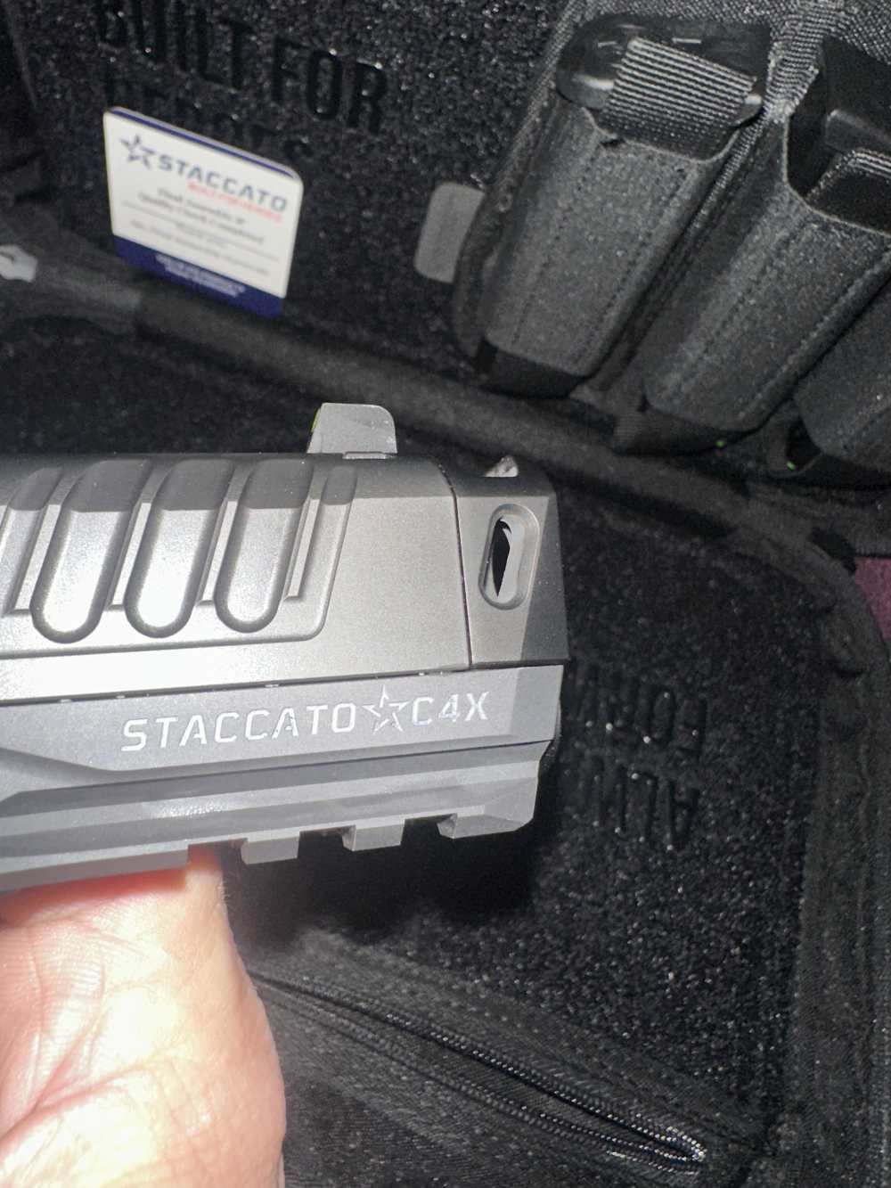 Staccato CX4 (preferred Package)  RMR optic plate included-img-2