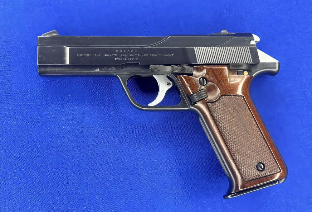 Rare 1979 Benelli B77 7.65mm Browning (.32 ACP) Italian Semi-Auto Pistol-img-0