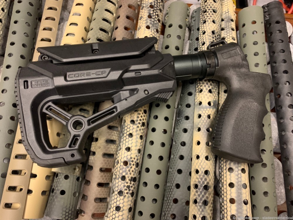 Mossberg 500 590 Pistol Grip FAB Defense CORE CP Black 6 Position STOCK-img-1