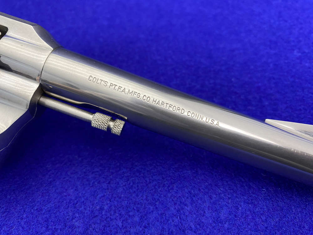 1956 Colt Officers Model Match .22 LR 6" Nickel*VINTAGE COLT DOUBLE-ACTION*-img-19