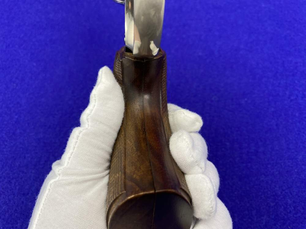 1956 Colt Officers Model Match .22 LR 6" Nickel*VINTAGE COLT DOUBLE-ACTION*-img-28