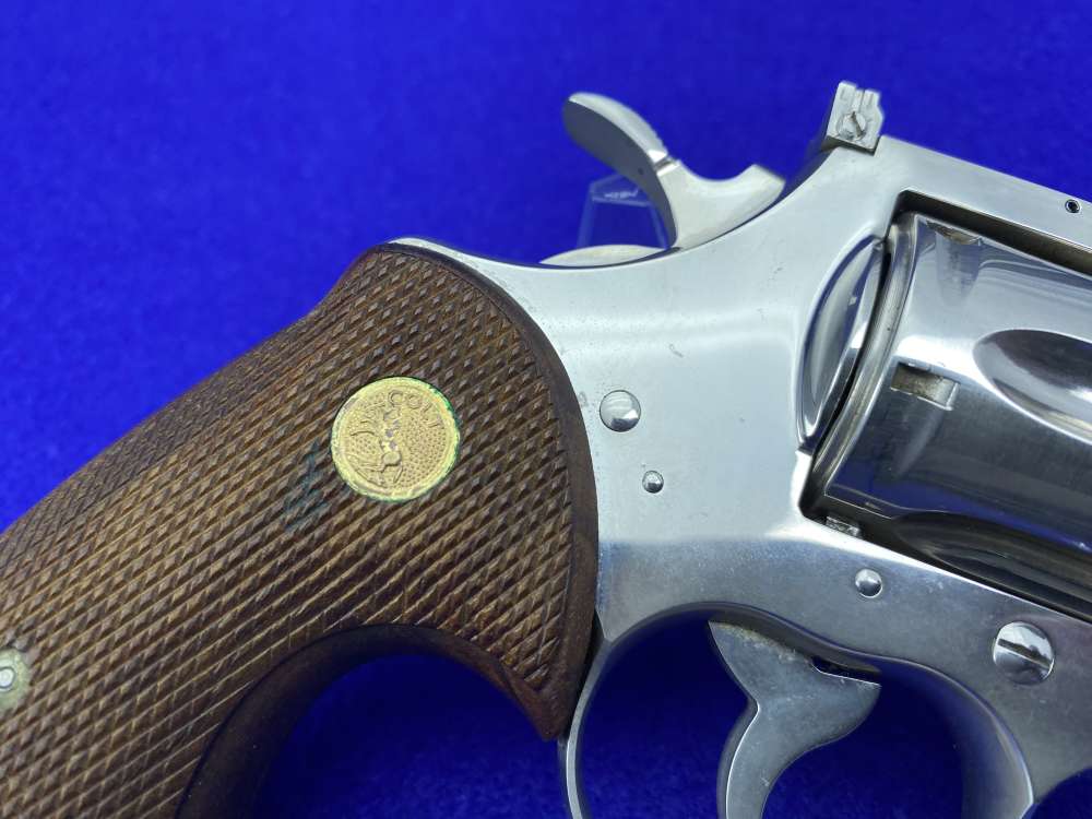 1956 Colt Officers Model Match .22 LR 6" Nickel*VINTAGE COLT DOUBLE-ACTION*-img-16
