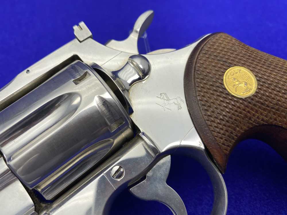 1956 Colt Officers Model Match .22 LR 6" Nickel*VINTAGE COLT DOUBLE-ACTION*-img-5