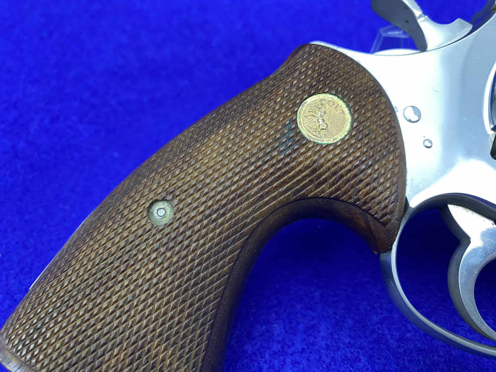 1956 Colt Officers Model Match .22 LR 6" Nickel*VINTAGE COLT DOUBLE-ACTION*-img-15