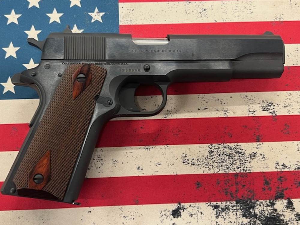 Colt Government Model 1911 Pistol .45 ACP Good Condition-img-1