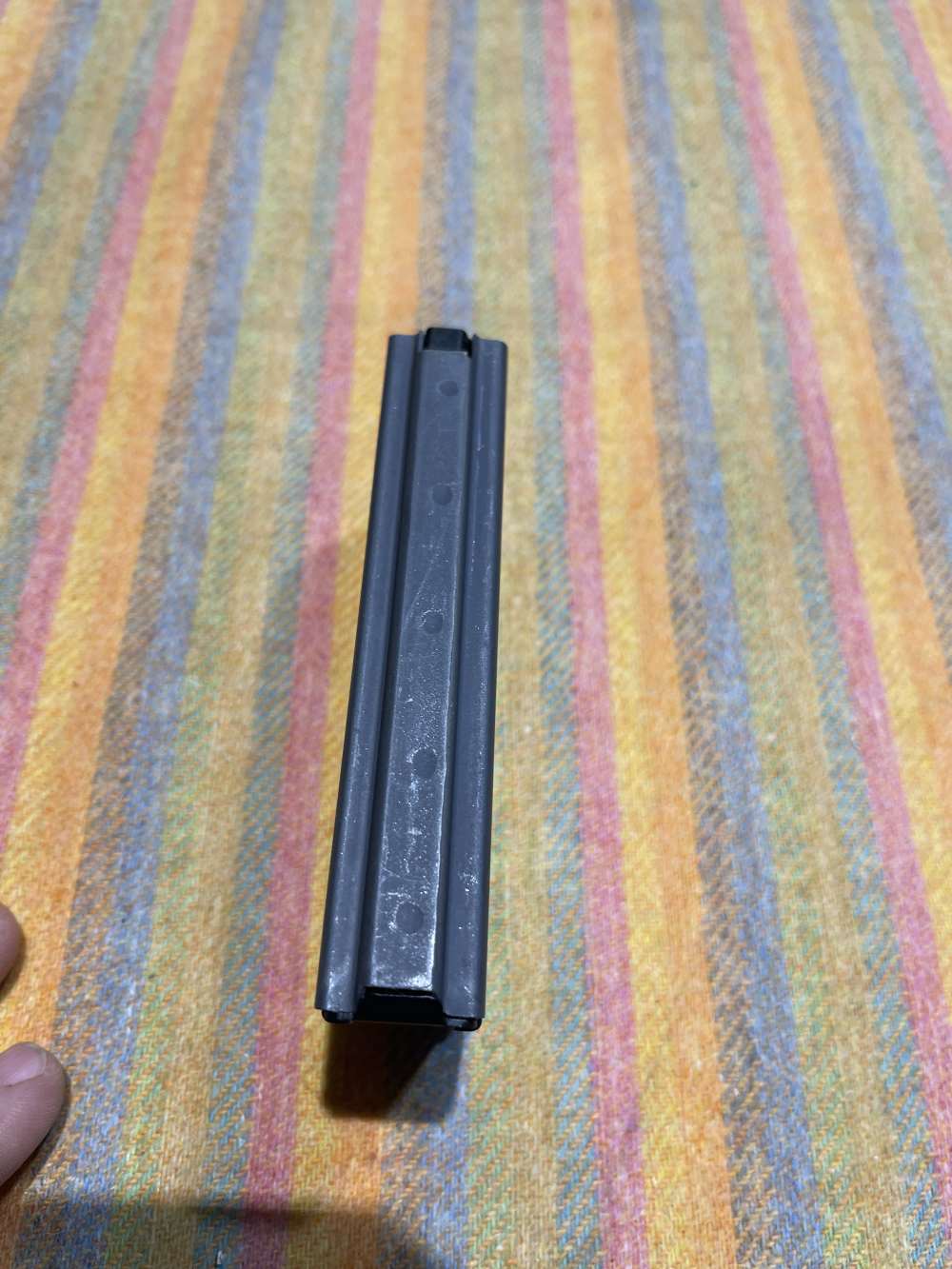 Early Factory Colt 5rd metal magazine in 7.62x39 -img-3