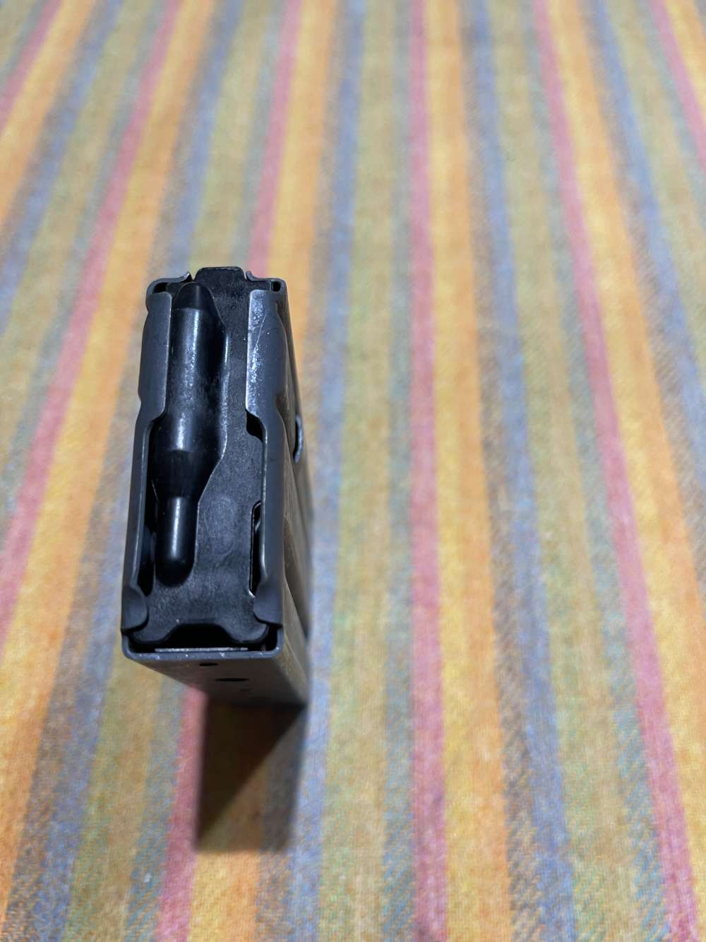 Early Factory Colt 5rd metal magazine in 7.62x39 -img-4
