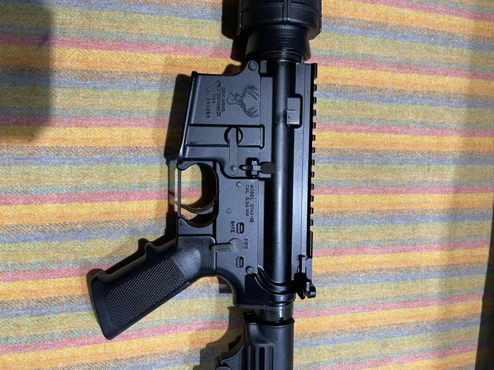 Gently used Stag arms AR15 5.56x45, 16 inch barrel,  in case-img-4