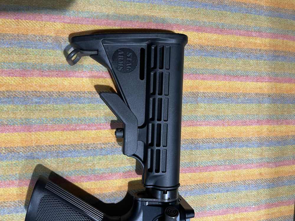 Gently used Stag arms AR15 5.56x45, 16 inch barrel,  in case-img-8