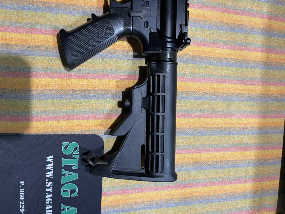 Gently used Stag arms AR15 5.56x45, 16 inch barrel,  in case-img-7