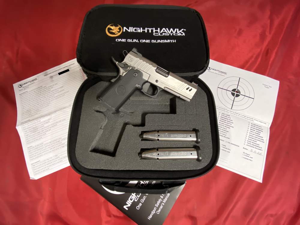 Nighthawk Custom BDS Commander 9mm IOS Aggressive Grip New In Box-img-0