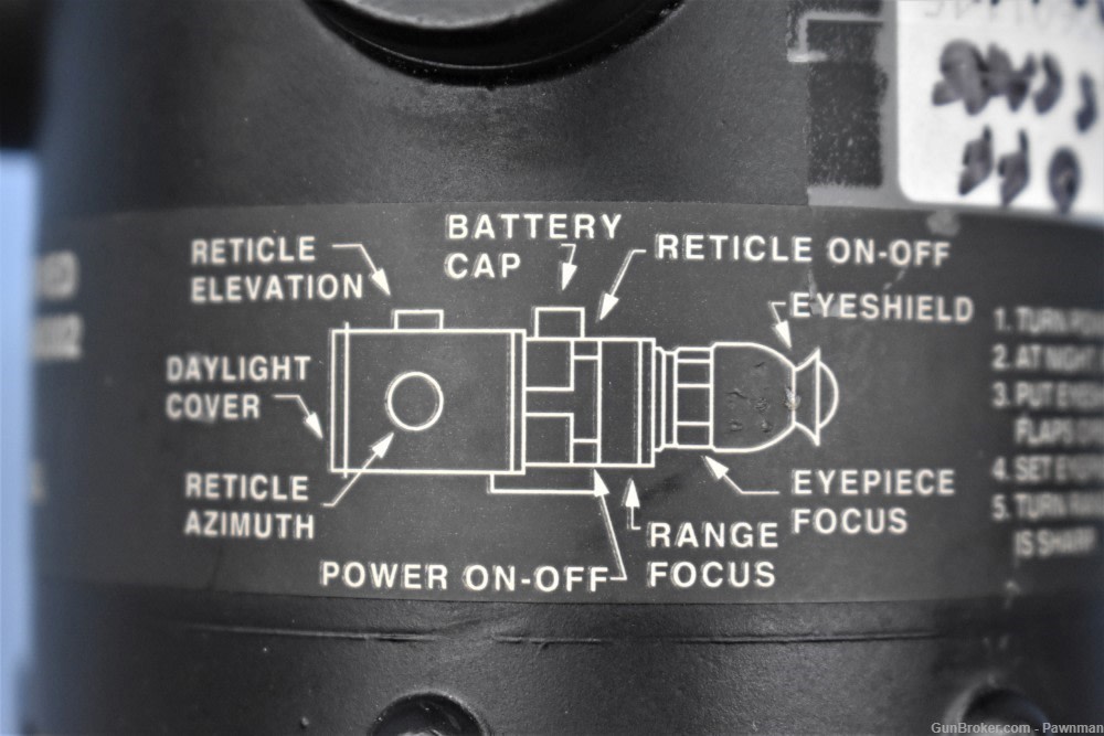AN/PVS-4 Night Vision Sight Scope-img-4