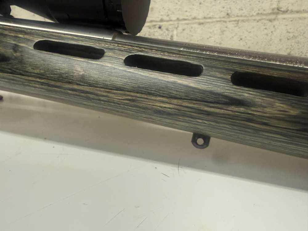 Rare 2005 Savage 93R17 .17HMR Laminate 3-12 Scope-img-11