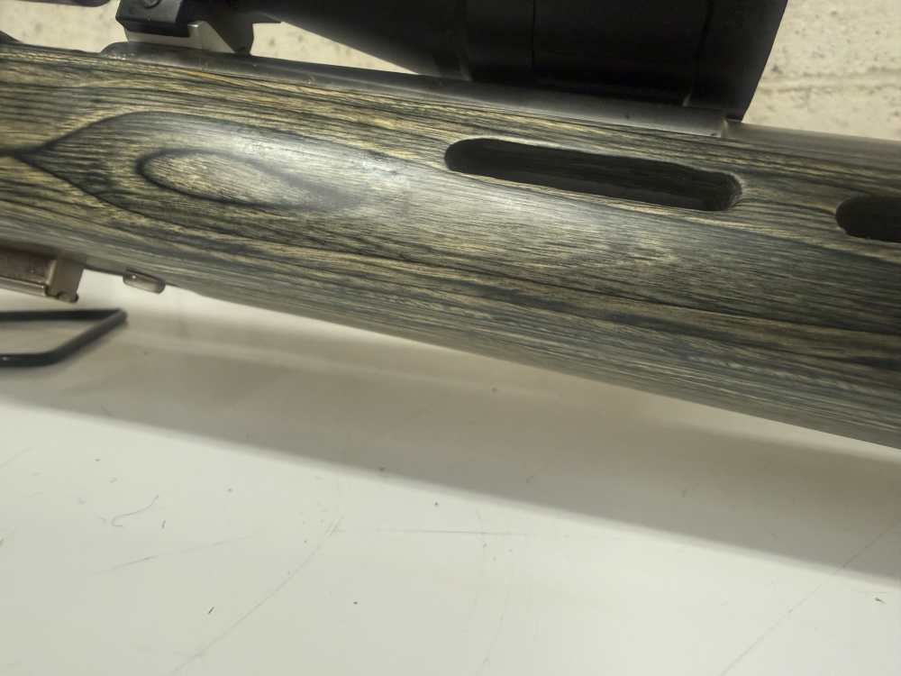 Rare 2005 Savage 93R17 .17HMR Laminate 3-12 Scope-img-10