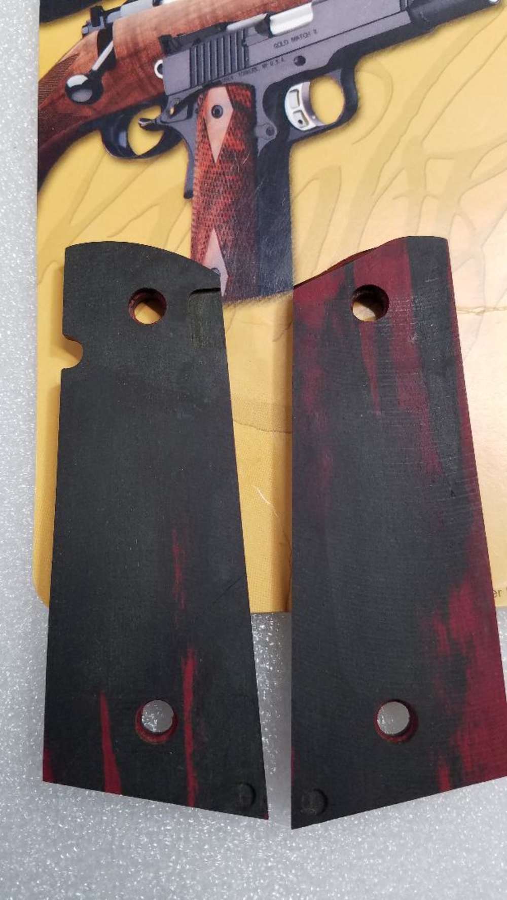 KIMBER FACTORY 1911 GRIPS FIT FULL SIZE OR COMMANDER MODELS NEW-img-3