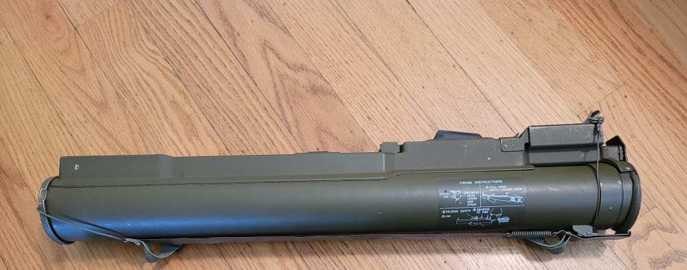 VIETNAM LAW EARLY M72 ROCKET LAUNCHER TUBE SIGHT. -img-3