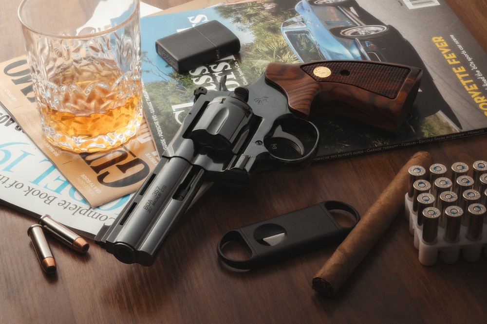 Colt BOA 4" Revolver #BOA-BP4WBB 357Mag-img-1
