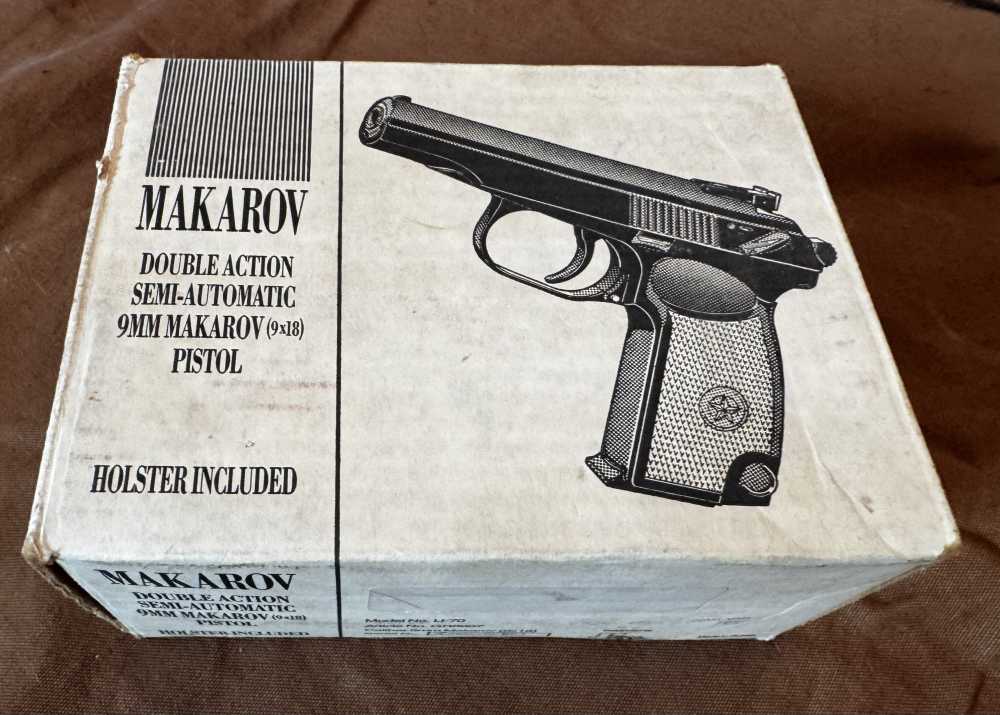 Baikal IJ-70 Russian Makarov 9x18 COMPLETE Box Paperwork 1993 KBI Import-img-2