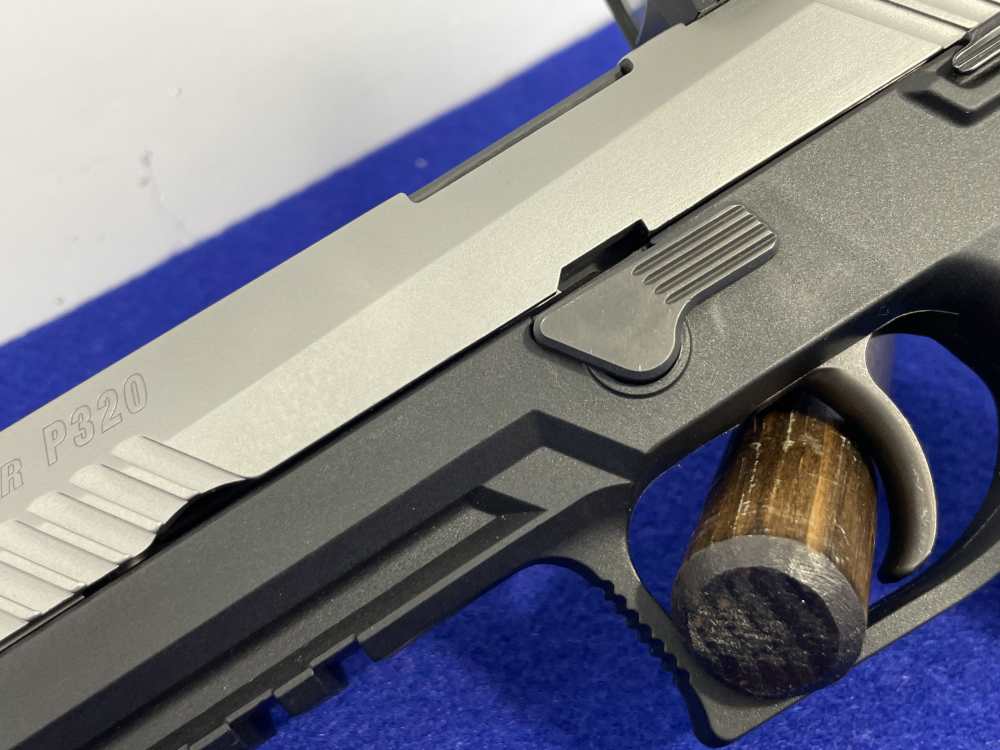 Sig Sauer P320 9mm 5" Stainless *SILENCERCO THREADED BARREL W/ EXTRA FRAME*-img-13