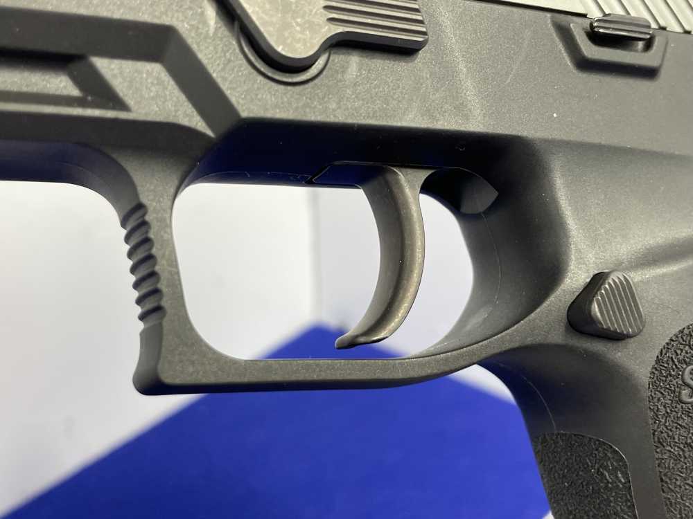 Sig Sauer P320 9mm 5" Stainless *SILENCERCO THREADED BARREL W/ EXTRA FRAME*-img-41