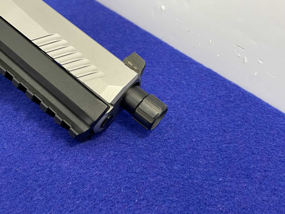 Sig Sauer P320 9mm 5" Stainless *SILENCERCO THREADED BARREL W/ EXTRA FRAME*-img-23