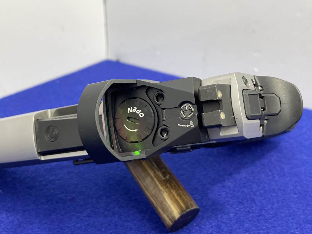 Sig Sauer P320 9mm 5" Stainless *SILENCERCO THREADED BARREL W/ EXTRA FRAME*-img-28