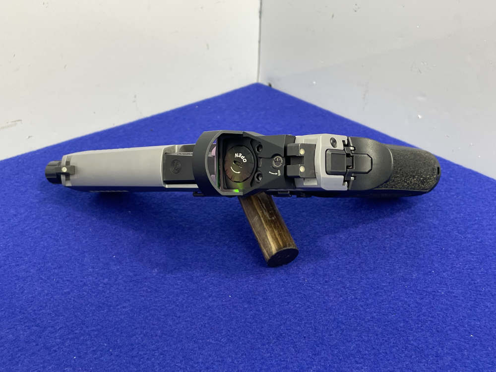 Sig Sauer P320 9mm 5" Stainless *SILENCERCO THREADED BARREL W/ EXTRA FRAME*-img-24