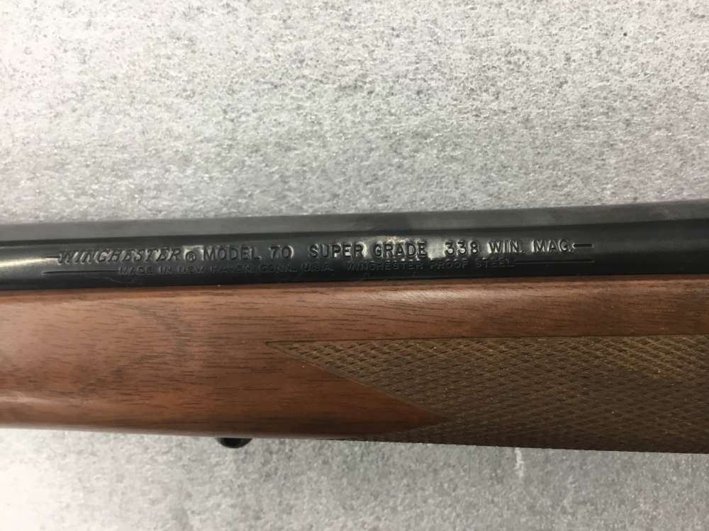 Winchester 70 Super Grade - 338Win/24" - Connecticut Gun, 1994, GORGEOUS-img-10