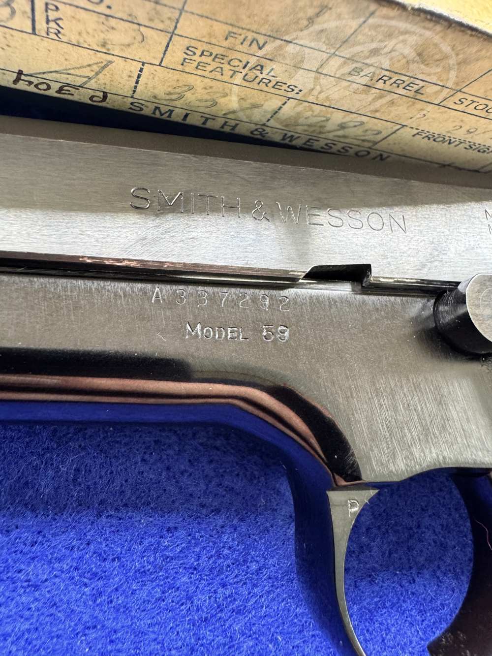 In Box Smith Wesson model 59 2nd Gen 9mm Pistol-img-30