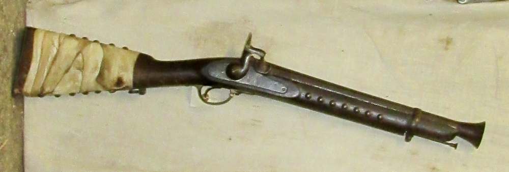 Enfield Style Percussion Blunderbuss English Afghan .01 NO RESERVE-img-0