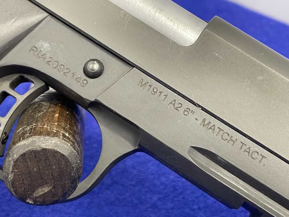 Rock Island Armory M1911 A2 Pro Match Target 10mm 6" Blk *BULL BARREL 1911*-img-22