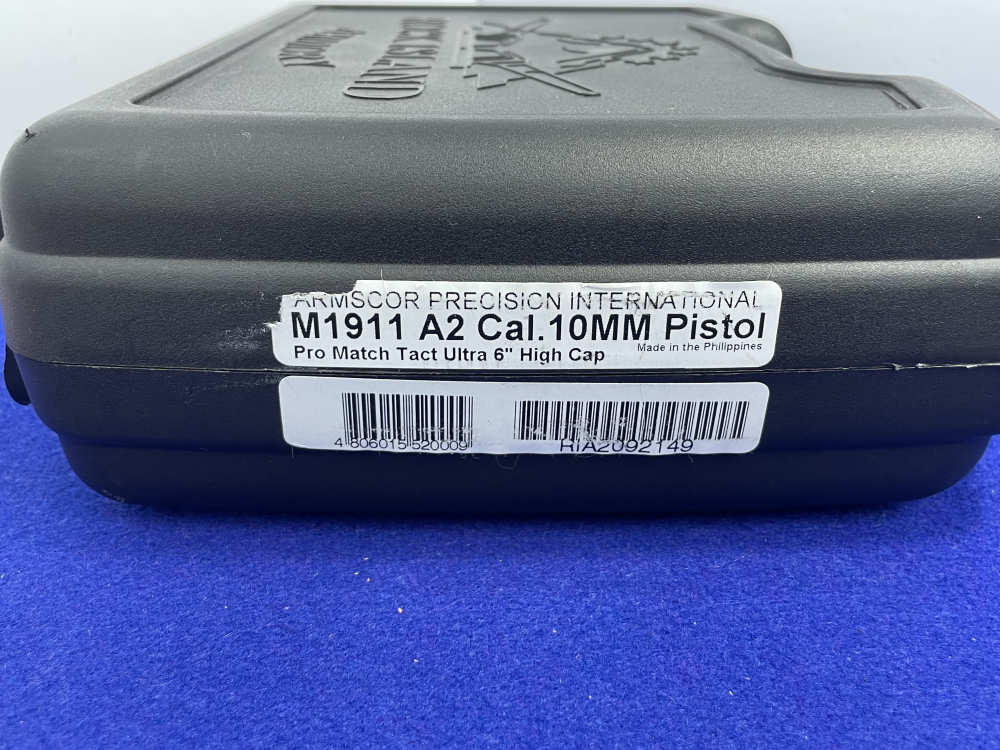 Rock Island Armory M1911 A2 Pro Match Target 10mm 6" Blk *BULL BARREL 1911*-img-6